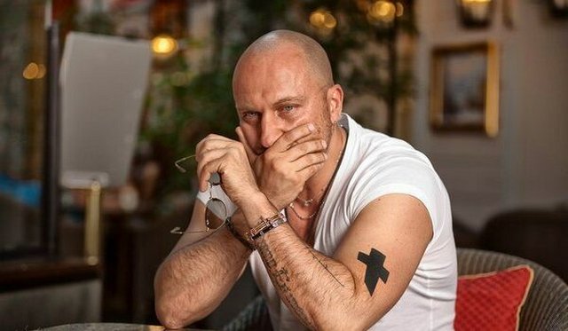 Tattoo cross Dmitriy Nagiyev
