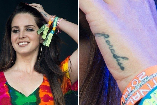 Tattoo of Lana Del Rey