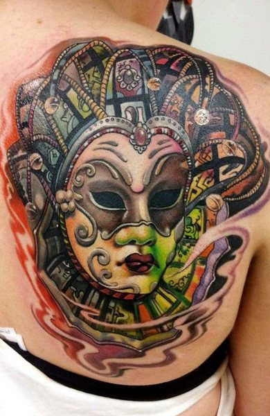 tattoo mask