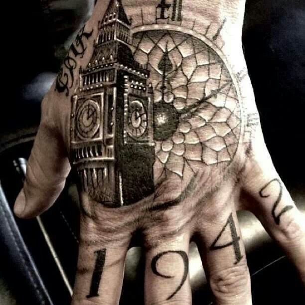 tattoo on fingers