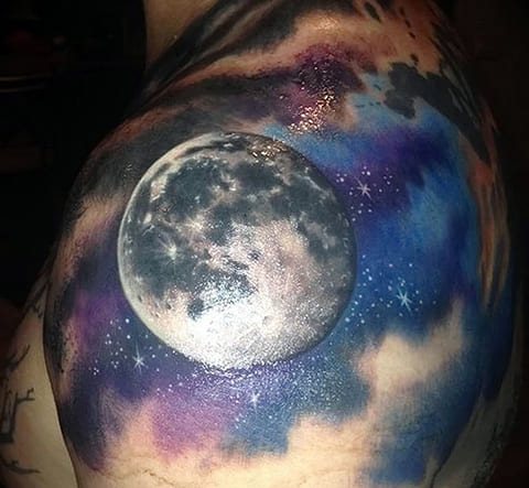 Tattoo of the sky
