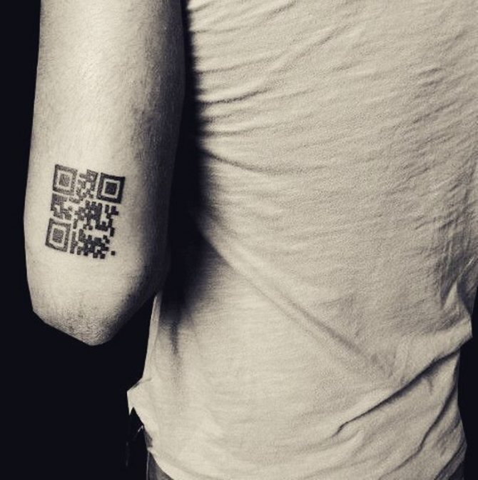 tattoo qr code