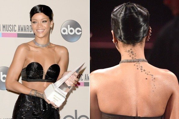 Rihanna tattoo