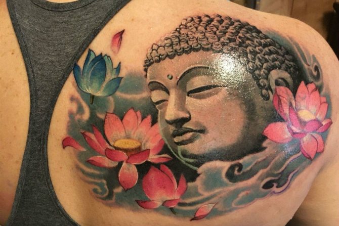 tatuaggio buddha