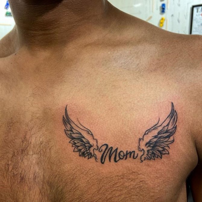 Tattoo in honor of mom