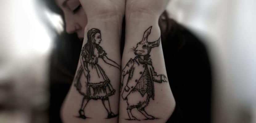 Alice tattoos