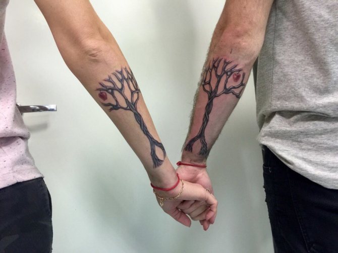 Tree tattoos