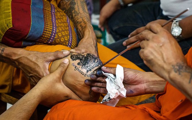 Tatuaggi Sac Yant: storia, significato, tecnologia, maestri