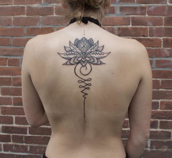 UNALOME tattoos: meaning, photos and sketches for women