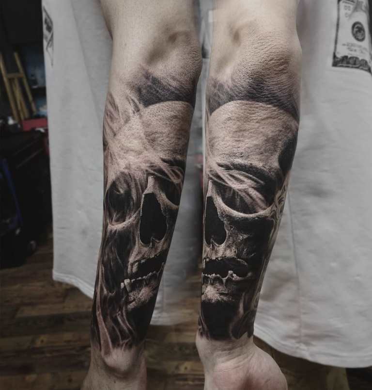 Realism style tattoos