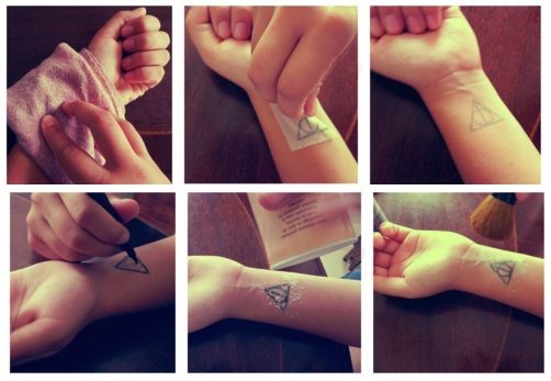 Temporary tattoos. How to make at home: with a gel pen, henna, paint, stickers, colored and black and white, with a pencil for eyes, marker, with a stencil