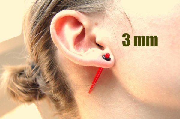 Tunnel in the ear how to do correctly