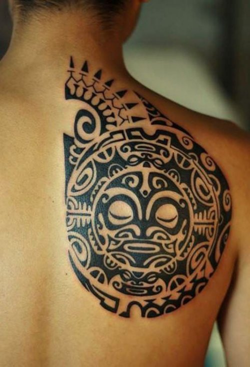 Trible tattoo meaning polynesia pattern