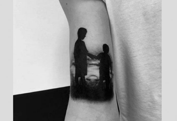 Tatuaggi di famiglia toccanti