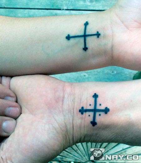 Jail crosses - tattoos