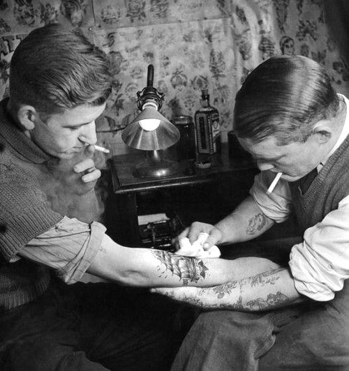 1930s nuova cura del tatuaggio