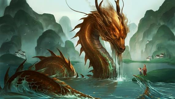 Water dragon (water)