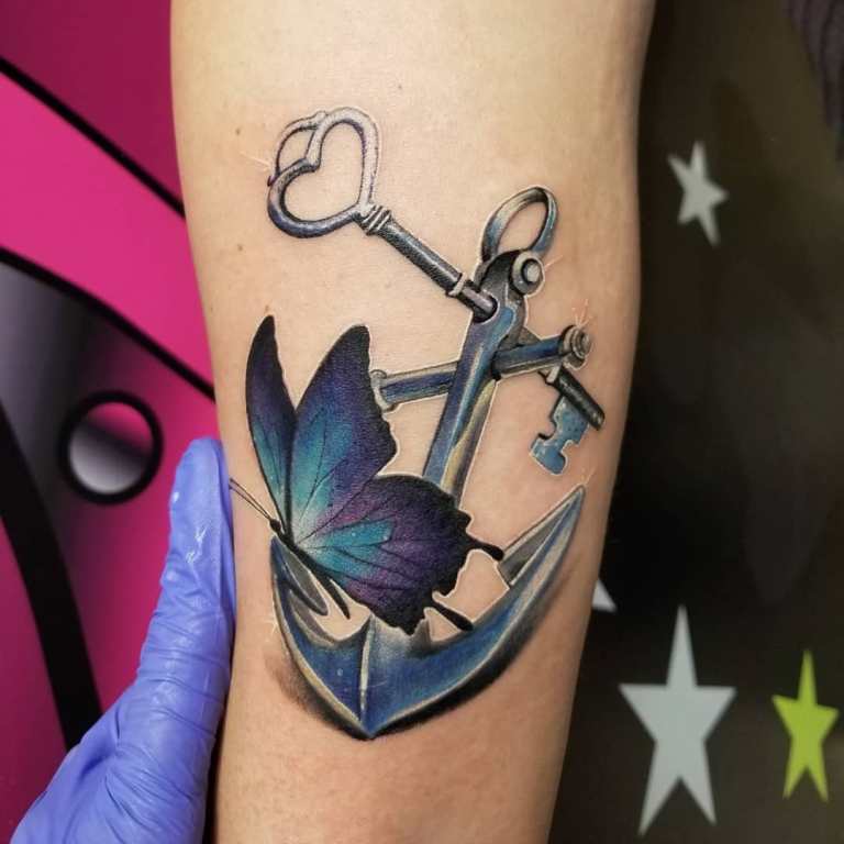 anchor tattoo sketch