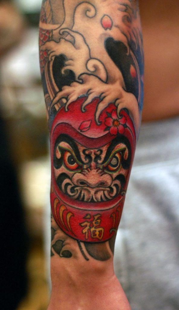 Japanese characters tattoo