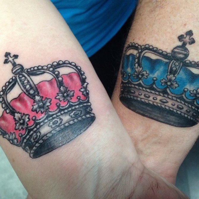 Tattoo meaning in girls crown