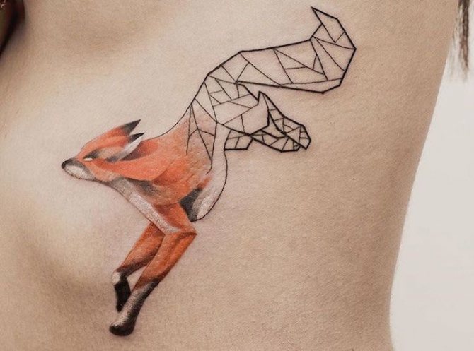 meaning of tattoo fox (master key)