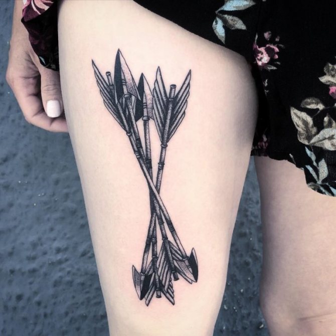 tattoo arrow meaning