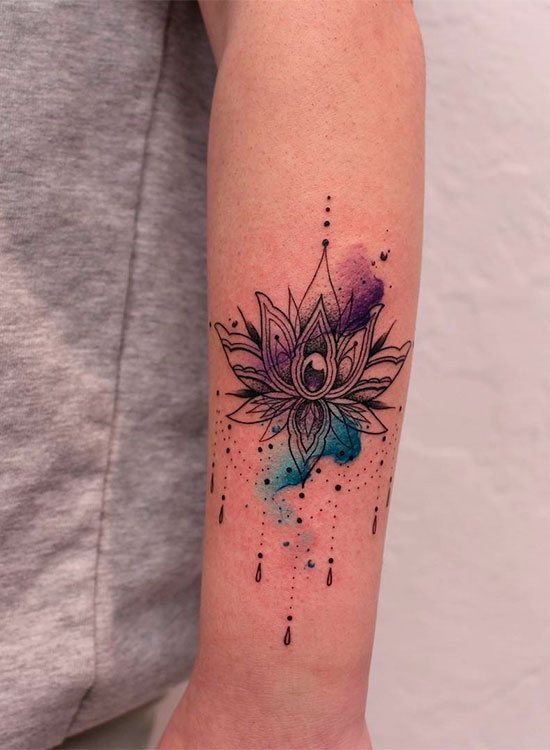 Meaning of a flower tattoo