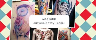 The meaning of the tattoo with the image of an owl.