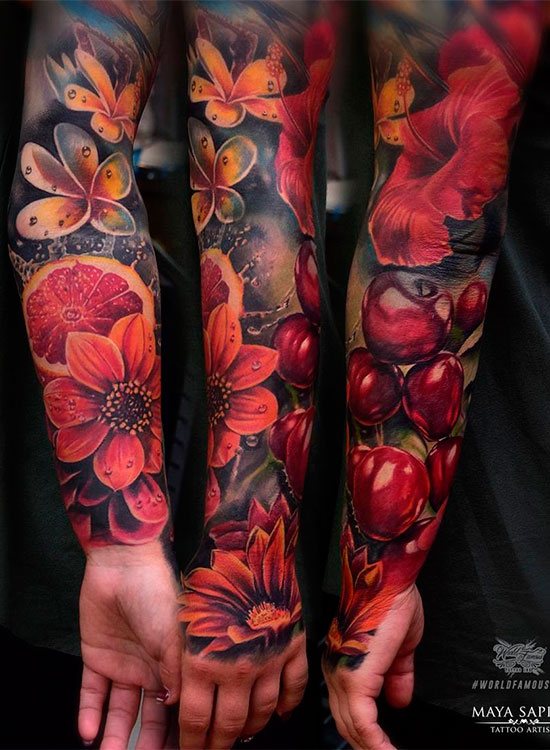 Meaning of tattoos of flowers